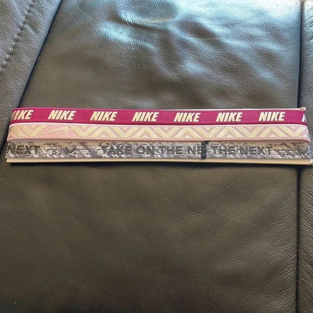 Nwot Nike kids thin headbands